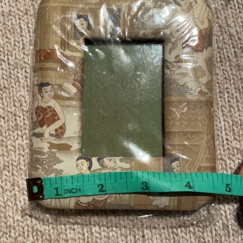 🤗NWT Jim Thompson Silk Picture Frame - Picture 3 of 8